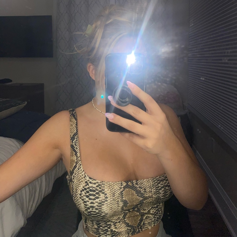 Python Crop Top - Picture 3 of 3